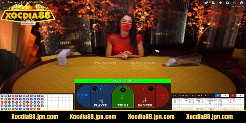 Baccarat Xocdia88 - Thoả Mãn Đam Mê Tham Gia Cá Cược Online 2 Thiết kế giao diện chuẩn quốc tế